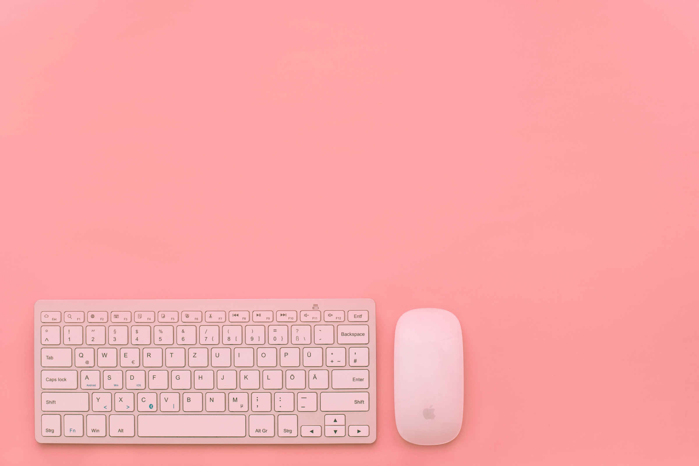 Apple Keyboard and Magic Mouse